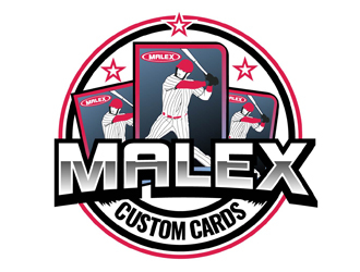 Malex Custom Cards logo design by DreamLogoDesign