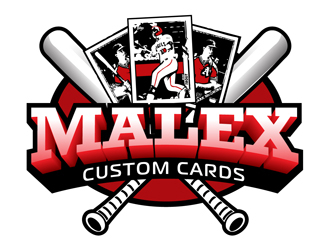 Malex Custom Cards logo design by DreamLogoDesign