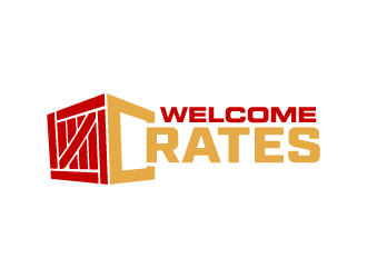 Welcome Crates logo design by jaize