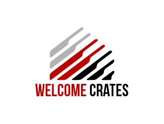 Welcome Crates logo design by Gwerth