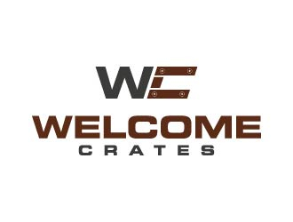 Welcome Crates logo design by maserik