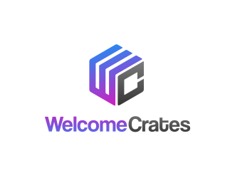 Welcome Crates logo design by mashoodpp