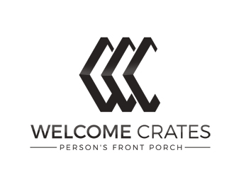 Welcome Crates logo design by samueljho