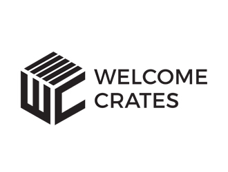 Welcome Crates logo design by gilkkj