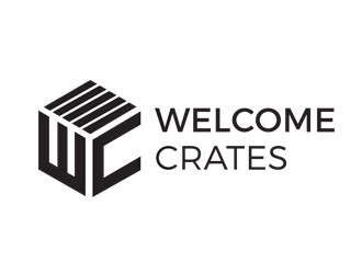 Welcome Crates logo design by gilkkj