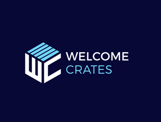 Welcome Crates logo design by gilkkj