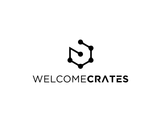 Welcome Crates logo design by Kanya