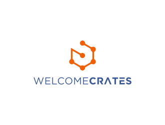 Welcome Crates logo design by Kanya