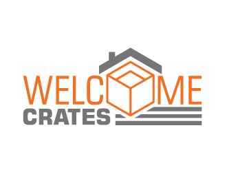 Welcome Crates logo design by Foxcody