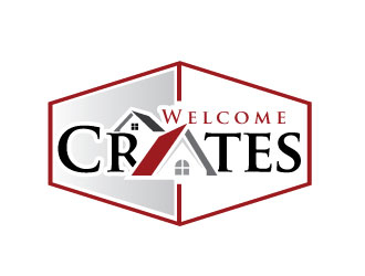 Welcome Crates logo design by REDCROW