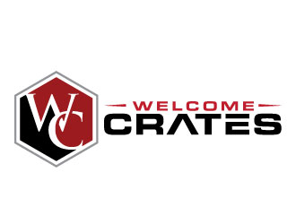 Welcome Crates logo design by REDCROW