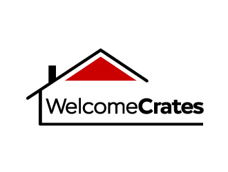 Welcome Crates logo design by Marianne