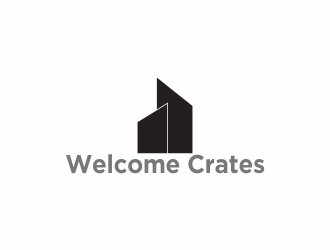 Welcome Crates logo design by putriiwe