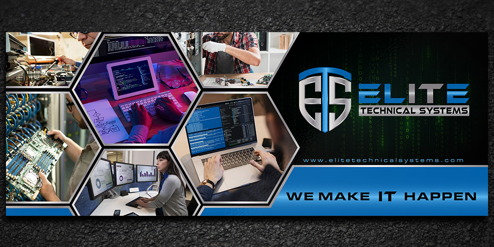 Elite Technical Systems logo design by Gelotine