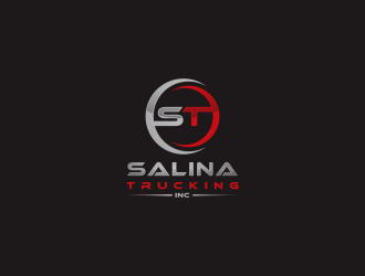 Salina Trucking Inc logo design by kurnia