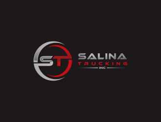 Salina Trucking Inc logo design by kurnia