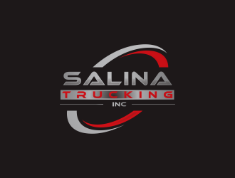 Salina Trucking Inc logo design by kurnia