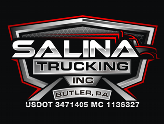 Salina Trucking Inc logo design by coco