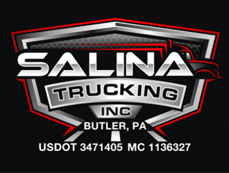 Salina Trucking Inc logo design by coco