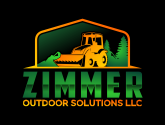 Zimmer outdoor solutions llc logo design by Gwerth