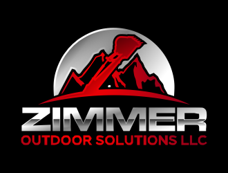 Zimmer outdoor solutions llc logo design by Gwerth