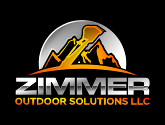 Zimmer outdoor solutions llc logo design by Gwerth