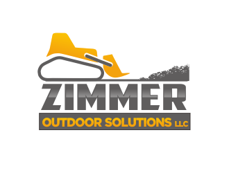 Zimmer outdoor solutions llc logo design by YONK