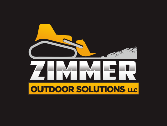 Zimmer outdoor solutions llc logo design by YONK