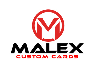 Malex Custom Cards logo design by AamirKhan