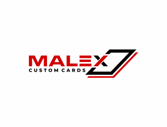 Malex Custom Cards logo design by mutafailan