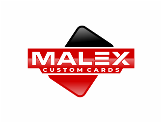 Malex Custom Cards logo design by mutafailan