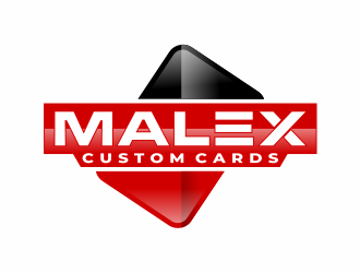 Malex Custom Cards logo design by mutafailan