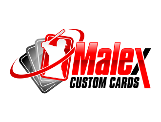 Malex Custom Cards logo design by ekitessar