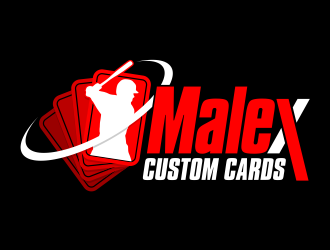 Malex Custom Cards logo design by ekitessar