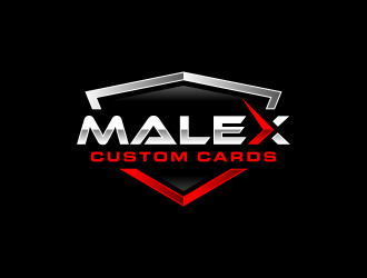 Malex Custom Cards logo design by ubai popi