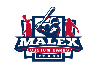 Malex Custom Cards logo design by jaize