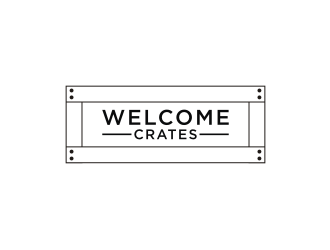 Welcome Crates logo design by logitec