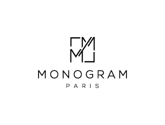 MONOGRAM Paris logo design by zakdesign700