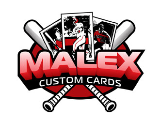 Malex Custom Cards logo design by DreamLogoDesign