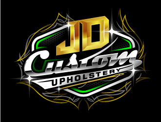 JD Custom Upholstery logo design by dasigns