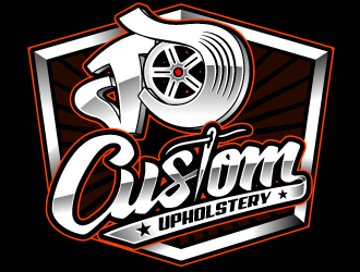 JD Custom Upholstery logo design by Suvendu