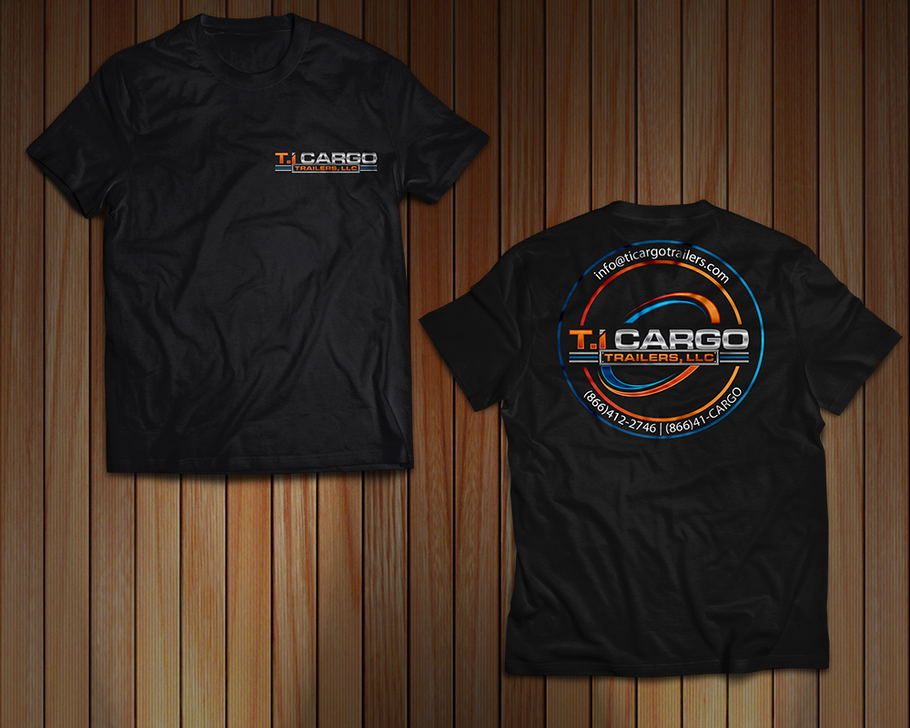 T.I Cargo Trailers logo design by MastersDesigns