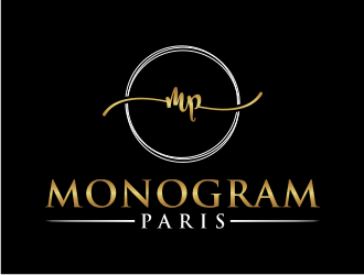 MONOGRAM Paris logo design by puthreeone