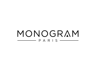 MONOGRAM Paris logo design by GassPoll