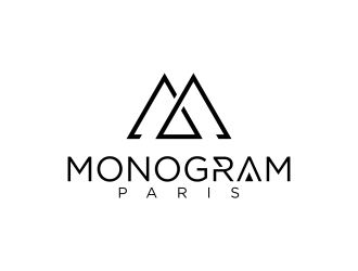 MONOGRAM Paris logo design by GassPoll