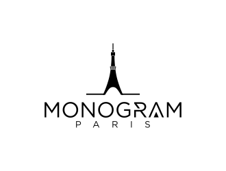 MONOGRAM Paris logo design by GassPoll