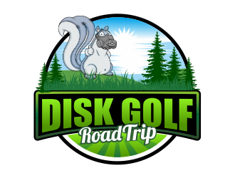 Disc Golf Road Trip logo design by Girly