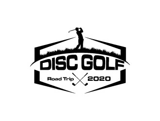 Disc Golf Road Trip logo design by bayudesain88