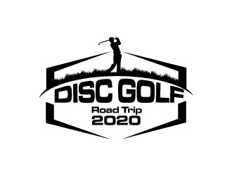 Disc Golf Road Trip logo design by bayudesain88