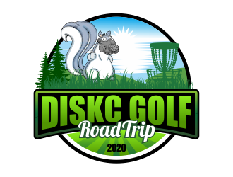 Disc Golf Road Trip logo design by Girly